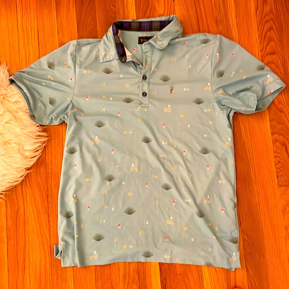 William Murray Small Tequila polo. GUC Small. Golf.